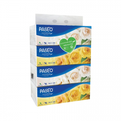 Paseo Softpack 2ply 220 sheets 4 Packs