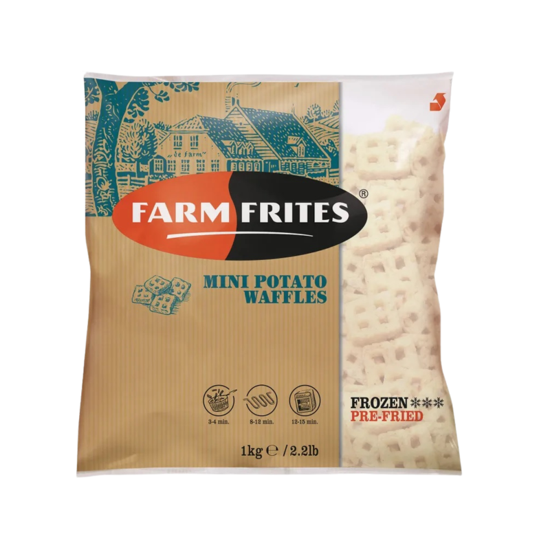 FarmFrites Mini Waffles Hashbrown  1kg