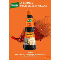 Knorr Mala Liquid Seasoning Sauce 鮮麻辣鮮露 6 x 468g