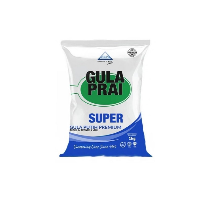 MSM Gula Prai Super Premium Grain Sugar 1kg