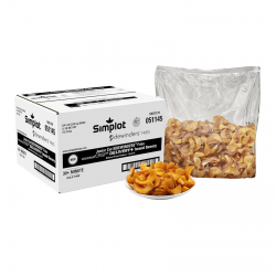 Simplot SIDEWINDERS™ Junior Cut Savory Fries, Skin On 2.04kg