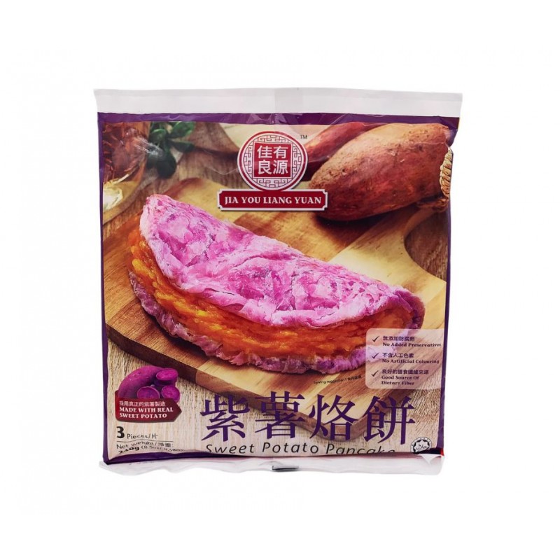 Kawan Jia You Liang Yuan Sweet Potato Pancake 12 x 3's x 80g