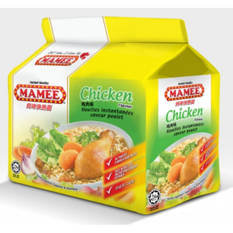 Mamee Premium Chicken Instant Noodle 5s