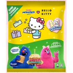 Mamee Monster Hello Kitty Chicken 25g- 8s