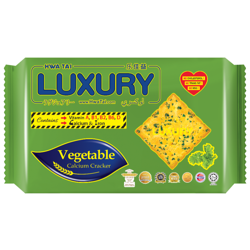 Luxury Vegetable Calcium Cracker 185g