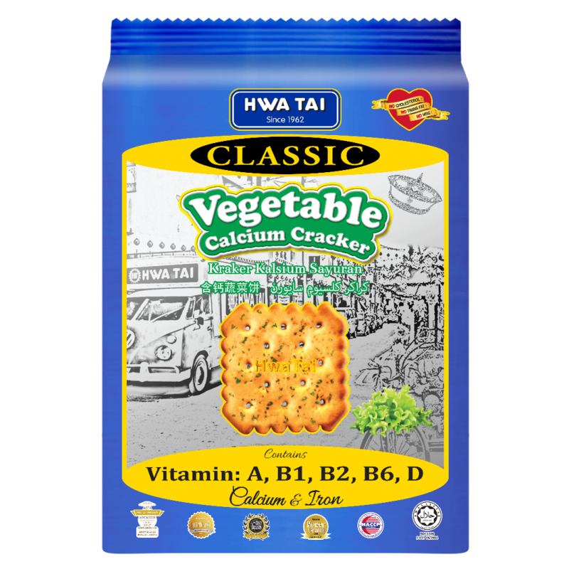 Hwa Tai Vegetable Calcium Cracker 300g