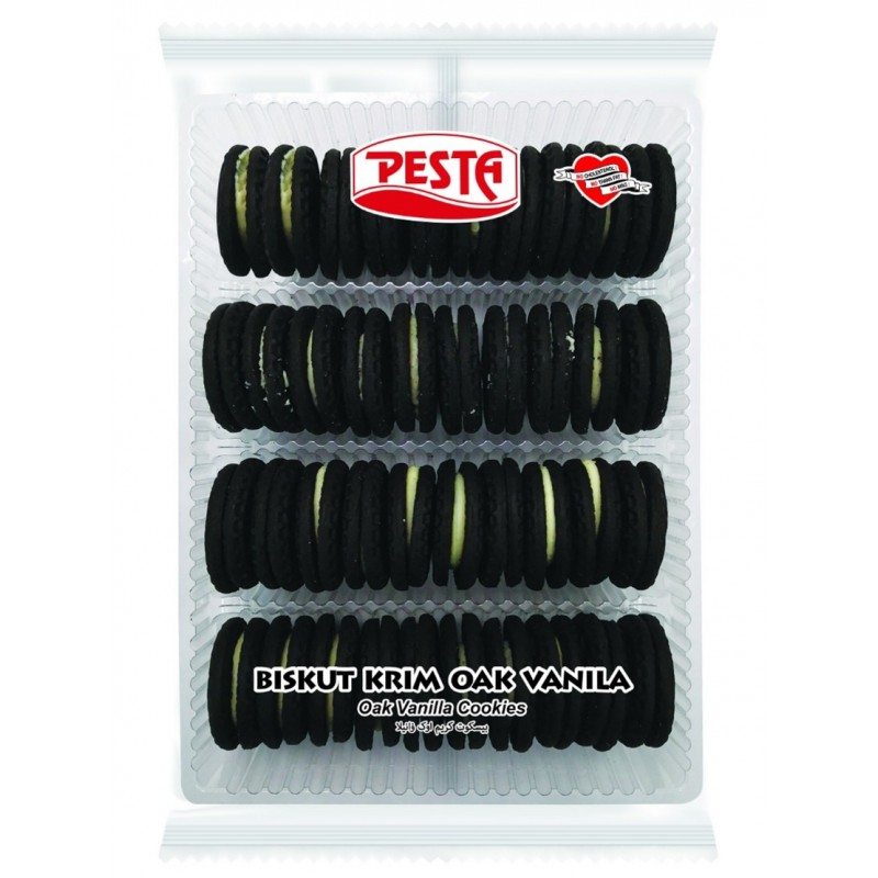 Pesta Oak Vanilla Cookies 410g