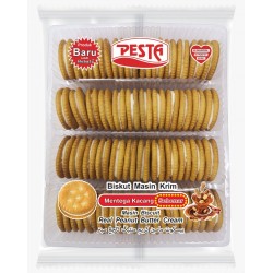 Pesta Masin Biscuit Real Peanut Butter Cream 300g