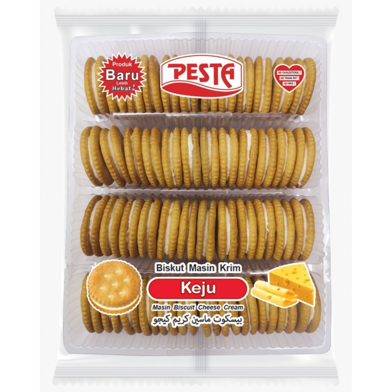 Pesta Masin Biscuit Cheese Cream 300g